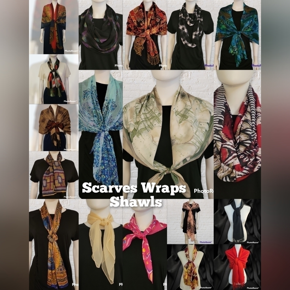 SCARVES Wraps Shawls Stoles